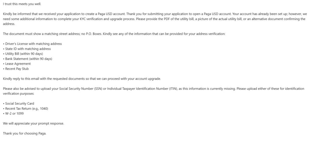 图片[7]-美国Paga Checking开户+支持ITIN【2025.09更新：虚拟卡+中国护照】-海外云居民