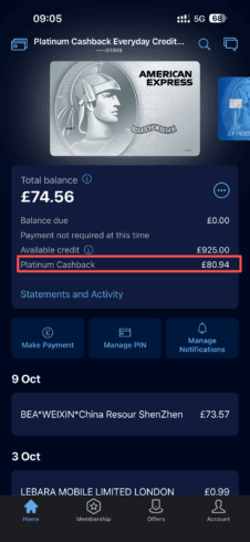 英卡论坛第一贴，有关Amex UK信用卡-海外云居民