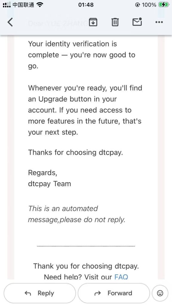 图片[12]-新加坡加密支付dtcpay开户注册【2025.10更新：Visa U卡+中国护照】-海外云居民