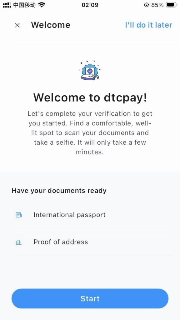 图片[5]-新加坡加密支付dtcpay开户注册【2025.10更新：Visa U卡+中国护照】-海外云居民