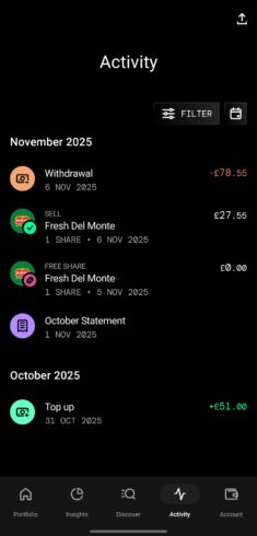 英区freetrade薅10～100镑羊毛！-海外云居民