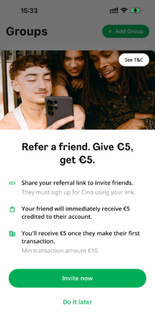 Cino免费虚拟卡+10欧元羊毛+Aff返2欧元+长期2%返现-海外云居民