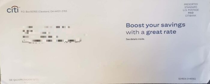 CITI：Po Box 93765，Cleveland，OH 44101-5765-海外云居民