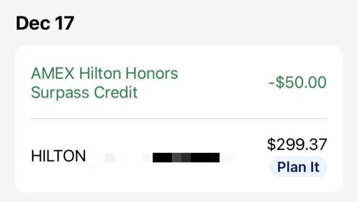 Amex Hilton Surpass/Aspire Credit 酒店报销方式及DP讨论汇总-海外云居民