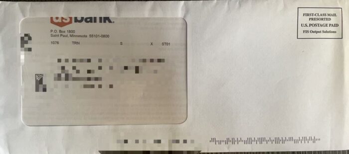 USbank：Po Box 1800，Saint Paul，Minnesota 55101-0800-海外云居民