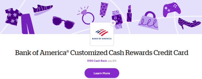 BOA信用卡 $150 / $250 + Rakuten $50 Refer-海外云居民