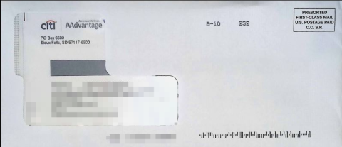 CITI：PO Box 6500, Sioux Falls, SD 57117-6500-海外云居民